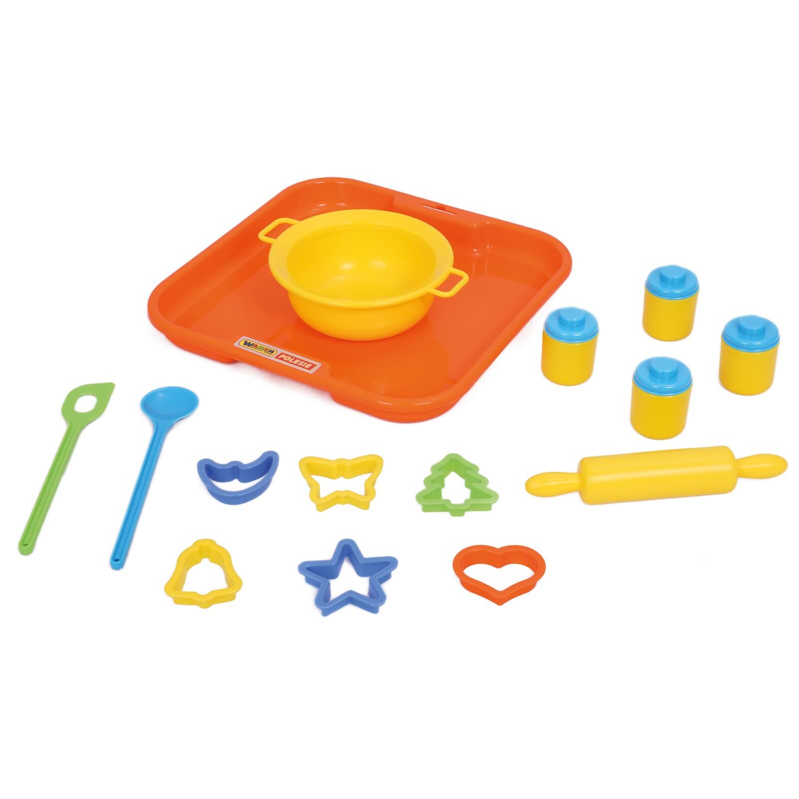 POL-40749 SET COCUK YEMEK TAKIMI HAMUR ISLERI ICIN TEPSI ILE 14