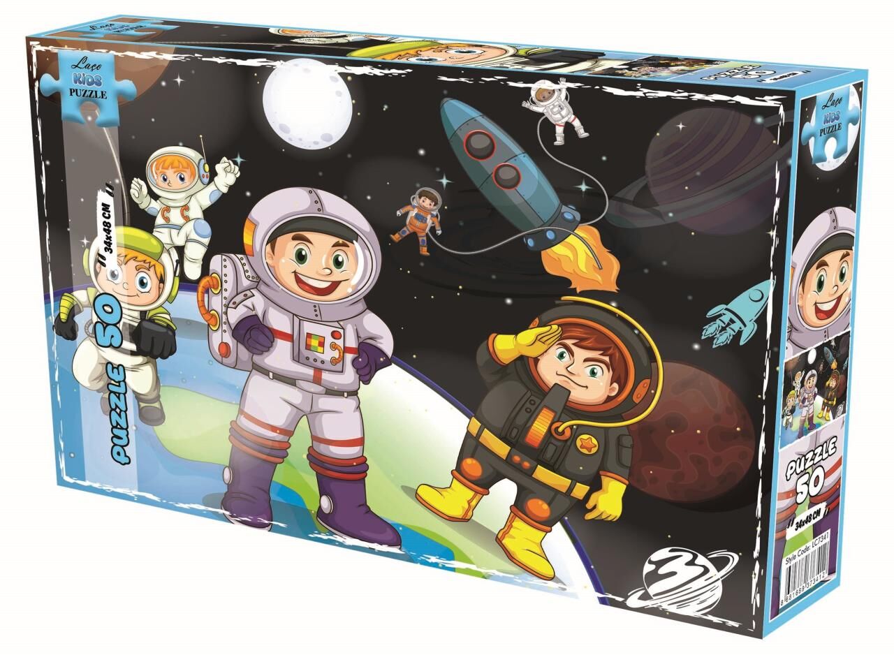 UTKU-LC7341 UZAY YOLCULUGU 50 PRC PUZZLE 24