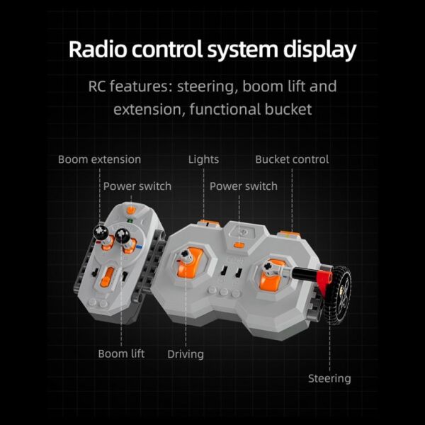 VGN-C61051W CADA TELESKOPIK YUKLEYICI 1469 PRC BLOCK OYUNCAK 6
