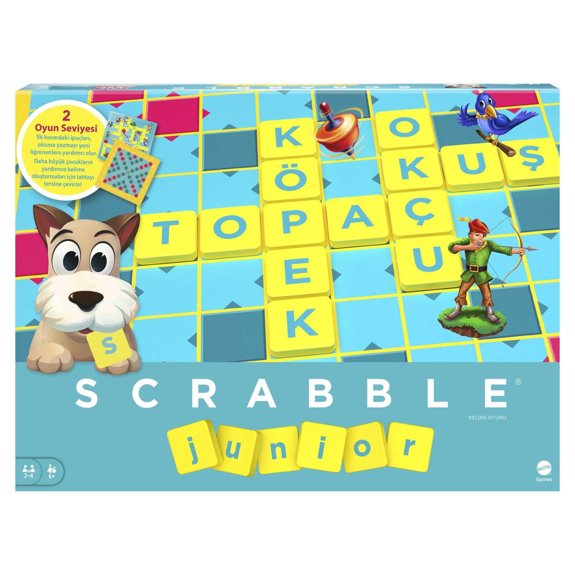 MATE-Y9733 SCRABBLE JUNIOR TURKCE 6