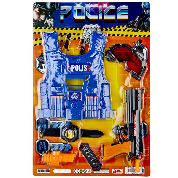 NZM-386 CELIK YELEKLI POLIS SETI 32