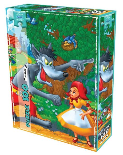 UTKU-LC7345 KURT VE MASUM KIZ 100 PRC PUZLLE 24