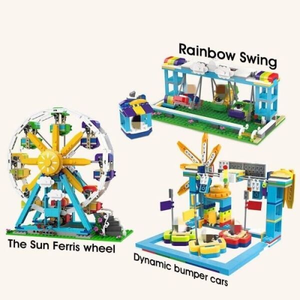 VGN-JK2180 JAKI LUNAPARK TEMALI 1107 PRC BLOCK OYUNCAK 6