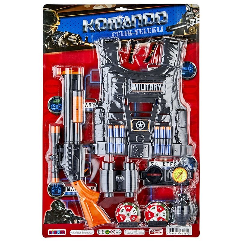 NZM-387 CELIK YELEKLI KOMANDO SETI 32