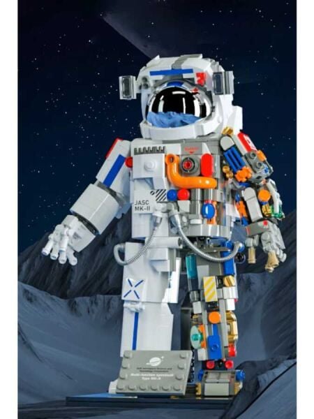 VGN-JK9106 JAKI SAFAK PROJESI ASTRONOTLARI 900 PRC BLOCK OYUNCAK 12