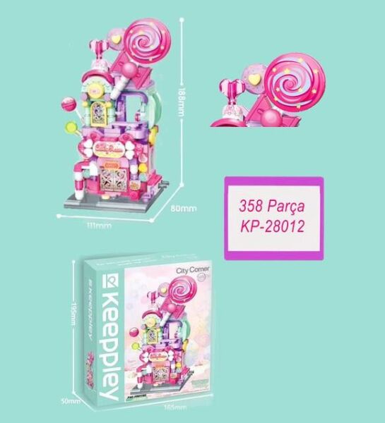 VGN-KP28012 KEEPPLEY GOKYUZU SEKER MAGAZASI 358 PRC BLOCK OYUNCAK 24