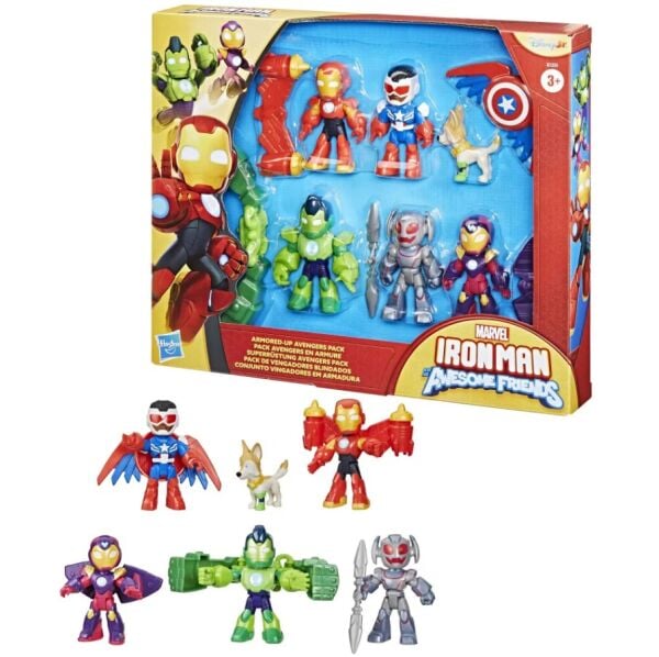 INT-G1255 IMF ARMORED UP AVENGERS PACK 6