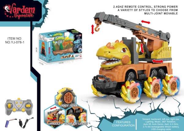 VAR-YJ-078-1 U/K F/F SARJLI1:14 ISIKLI SESLI DINAZOR VINC 6