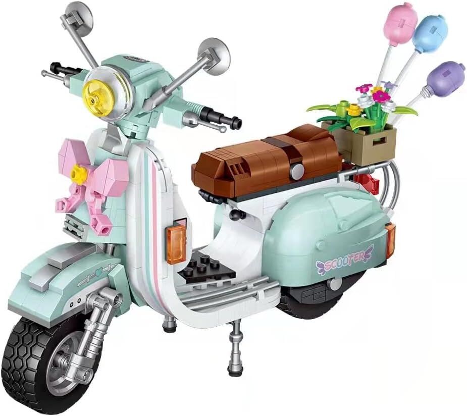 VGN-LZ1117 LOZ TURKUAZ MOTOR 673 PRC BLOCK OYUNCAK 24