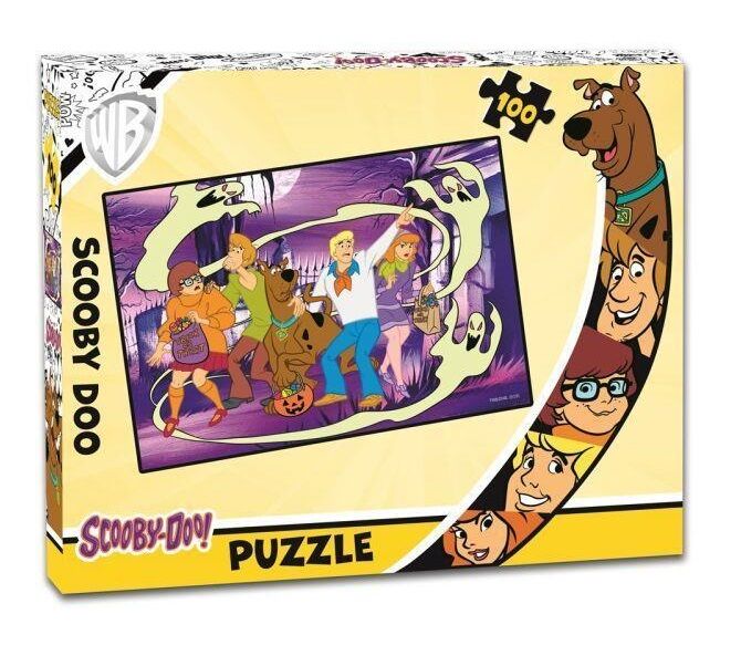 UTKU-SCB7555 SCOOBY DOO 100 PRC KUTU PUZZLE 48