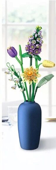 VGN-LZ1672 LOZ EBEDI CICEKLER LALE ZAMBAK YAPRAKLAR 534 PRC BLOCK 48