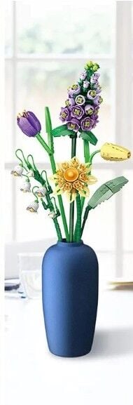 VGN-LZ1672 LOZ EBEDI CICEKLER LALE ZAMBAK YAPRAKLAR 534 PRC BLOCK 48