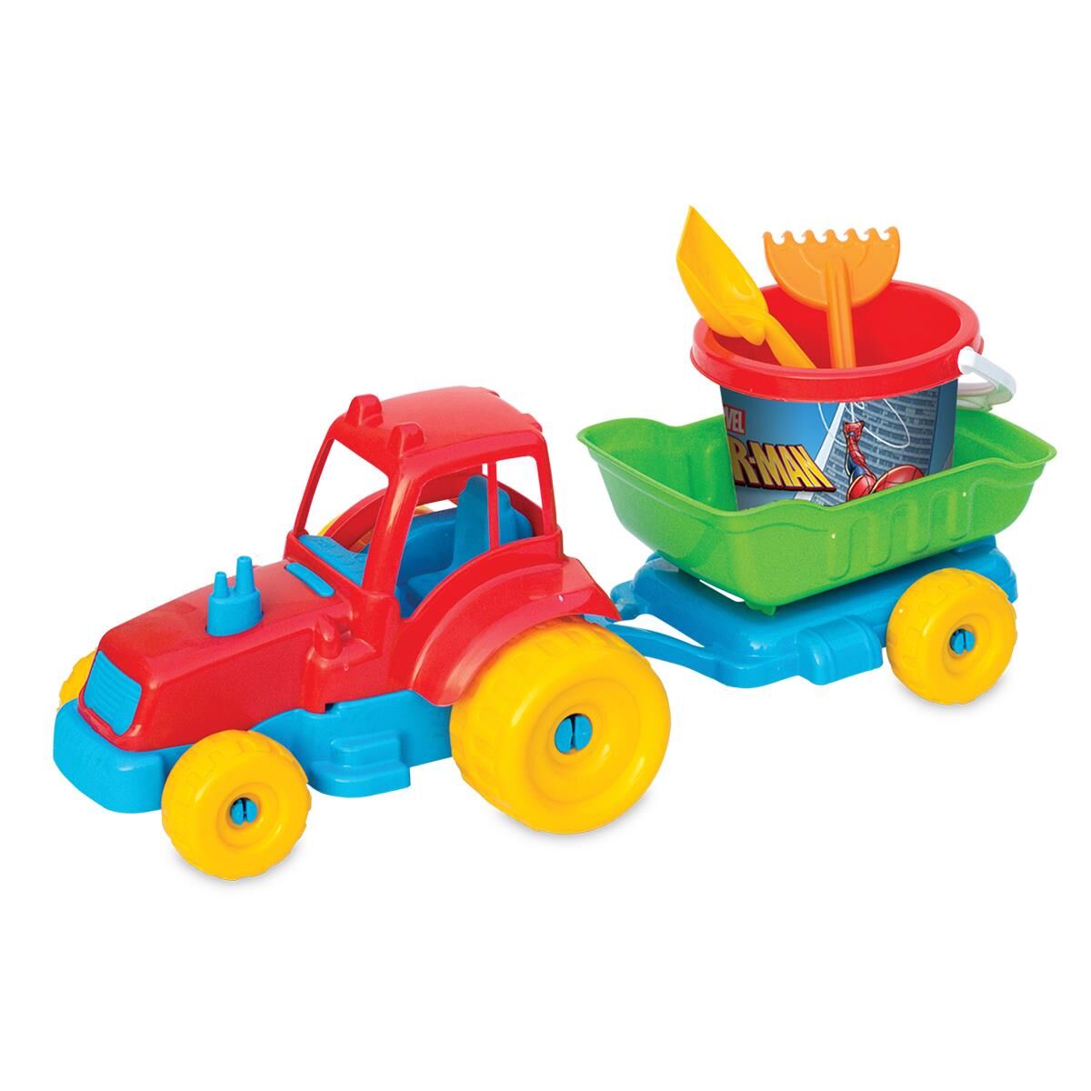 FEN-03514 SPIDERMAN TRAKTOR PLAJ SET 16