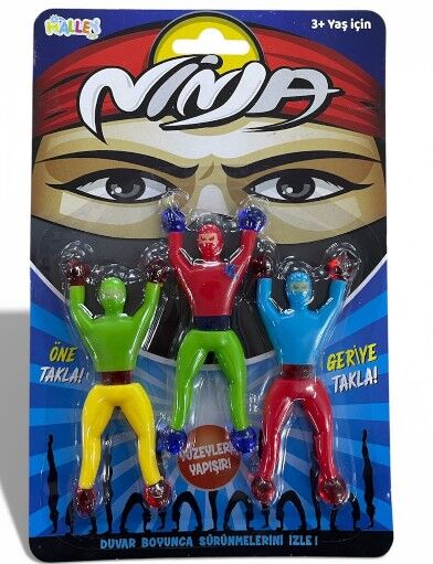 SEH-666B-3C YAPISKAN NINJALAR UCLU SET 288