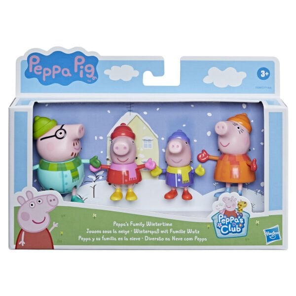 INT-F2171 PEPPA PIG VE AILESI DORTLU FIGUR SETI 4