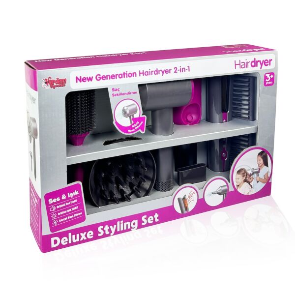 VAR-HUA-1019 SESLI ISIKLI 2INI1 LUKS SAC BAKIM SETI 12