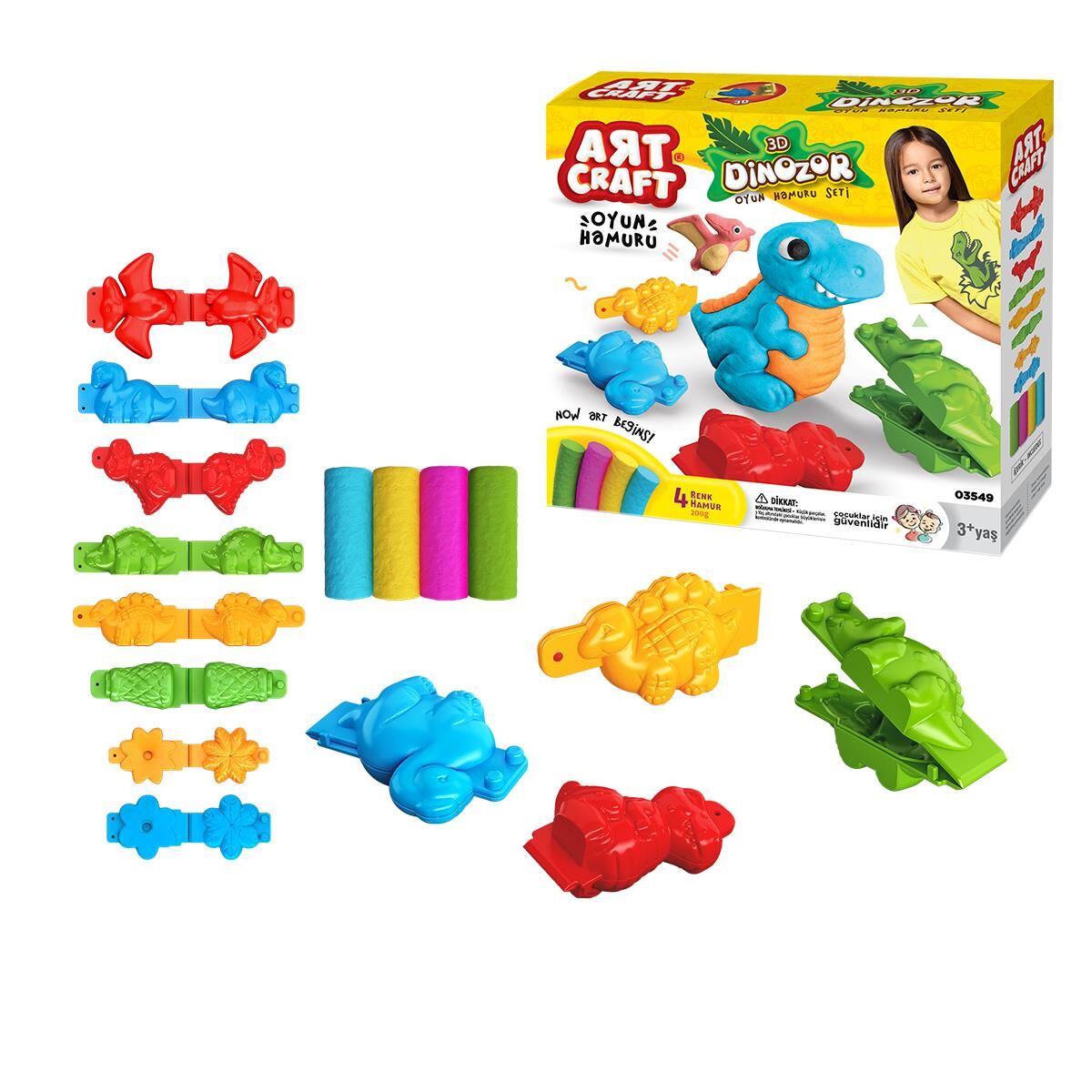 FEN-03549 3D DINAZOR HAMUR SET 200GR 20