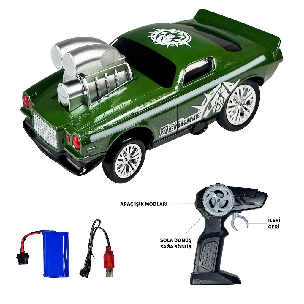 VAR-SC-333-TJ24161B 2.4G CRAZON RENKLI DRIFT ARABA 24