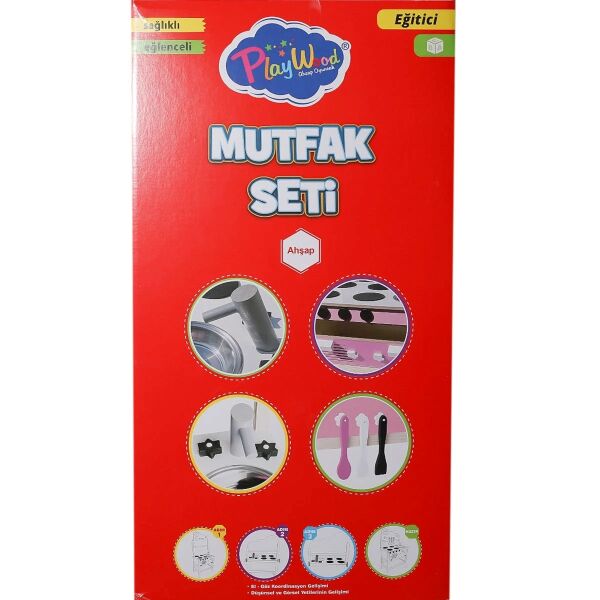 ONY-408 KUTUDA AHSAP MUTFAK SETI 3