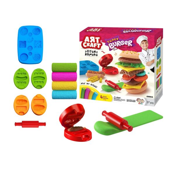 FEN-03554 HAMBURGER HAMUR SET 200GR 20