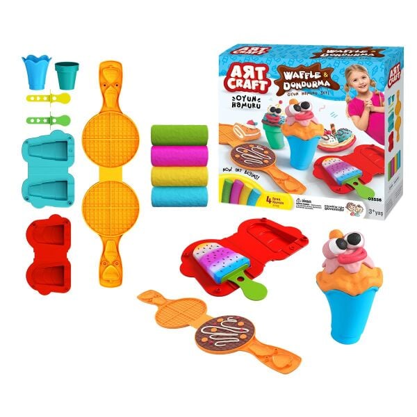 FEN-03556 WAFFLE DONDURMA HAMUR SET 200GR 20