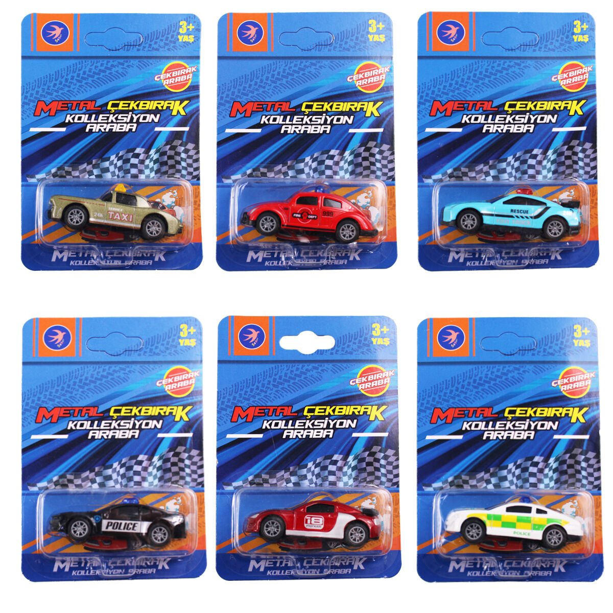 SEH-SH40031 KARTELA METAL CEKBIRAK 36 AST ARABA 360