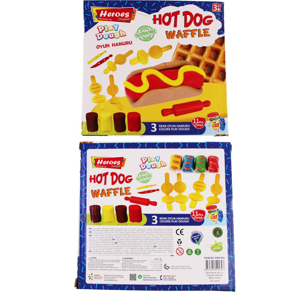 ERN-584 HEROES ORTA KUT BURGER OYUN HAMURU 24