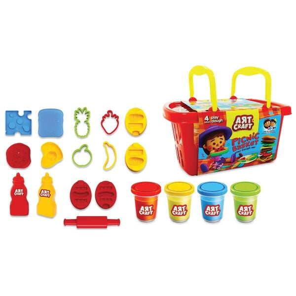 FEN-03633 PIKNIK SEPETI HAMUR SET 224 GR 12