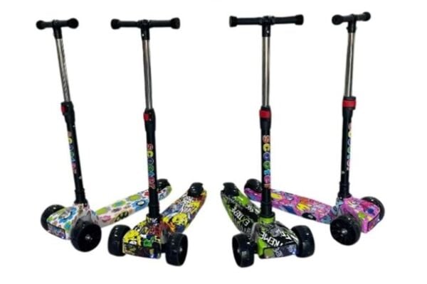 CT-KM505 RENKLI ISIKLI SESLI SCOTER 10