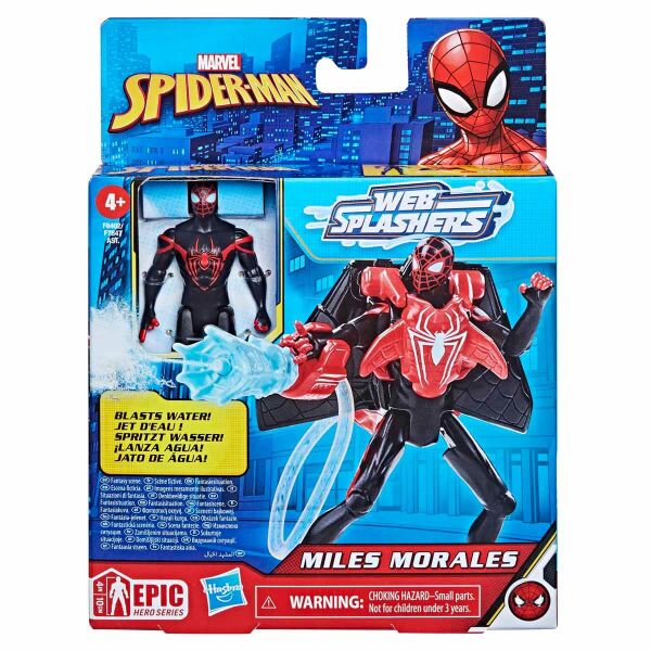 INT-F7847 SPIDER-MAN AQUA WEB WARRIORS FIGUR 8