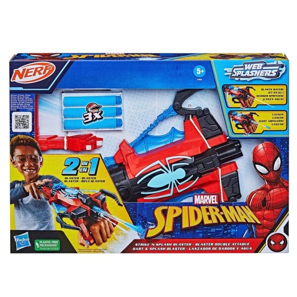 INT-F7852 SPIDER-MAN STRIKEN SPLASH SU VE DART FIRLATICI 4