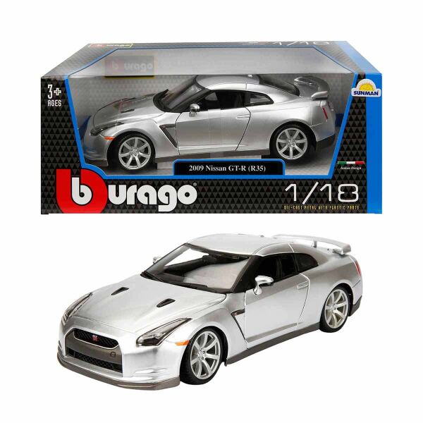 SUN-S00012079 BUR 1/18 NISSAN GT-R R35  4
