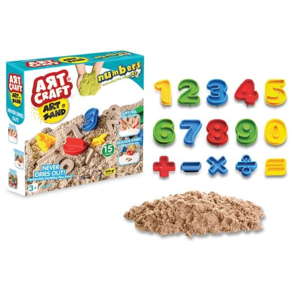 FEN-03678 500 GR ARTSAND NUMARALAR KUM SETI 12