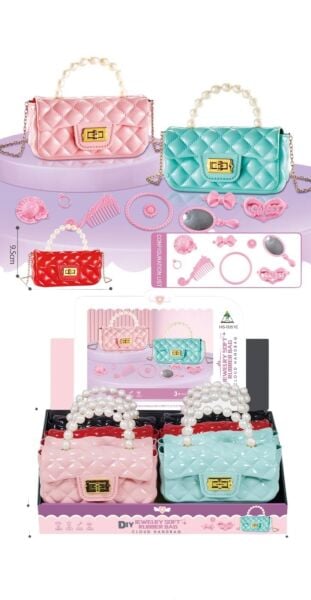 KZL-HS-0051E BUYUK INCILI COCUK CANTASI 8 LI BOX  48