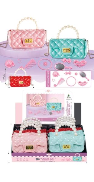 KZL-HS-0051E BUYUK INCILI COCUK CANTASI 8 LI BOX  48