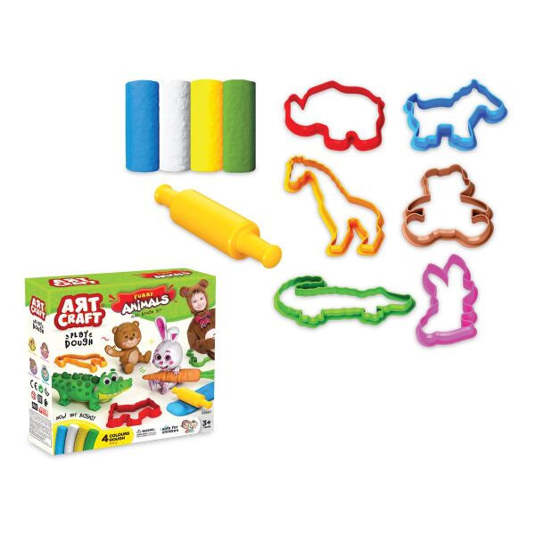 FEN-03697 EGLENCELI HAYVANLAR HAMUR SET 200 GR 20