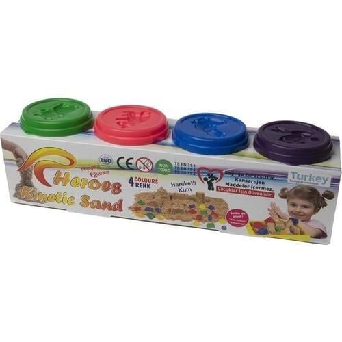 ERN-KUM-022 DORTLU KINETIK KUM 800 GR 18