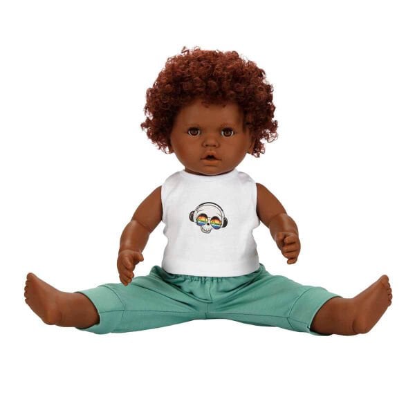 SUN-S01060091 BEBEK DADA KIVIRCIK SACLI 60 CM 6