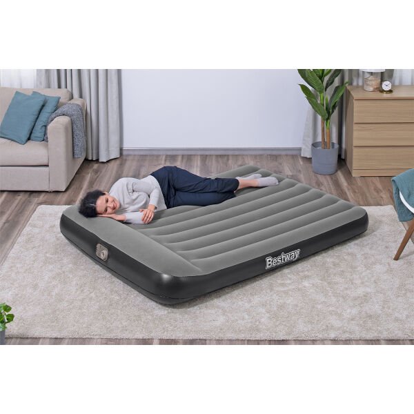 KZL-BW67464 EV YATAK SIYAH+POMPA 203X152CM 2