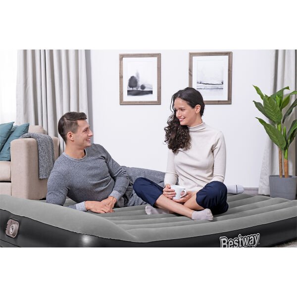 KZL-BW67464 EV YATAK SIYAH+POMPA 203X152CM 2