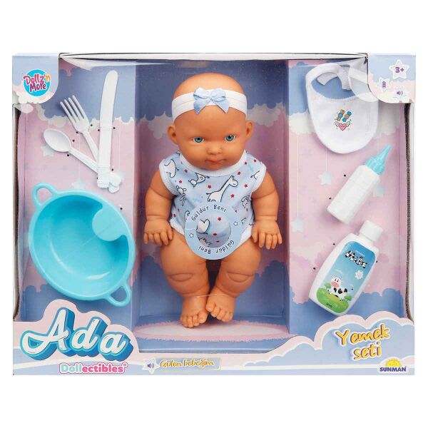 SUN-S01020120 SACSIZ ADA BEBEK YEMEK SETI 12