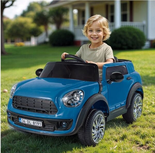 DOLU-8292 RIDE ON 12 V AKULU ARABA KUMANDALI  MAVI 1