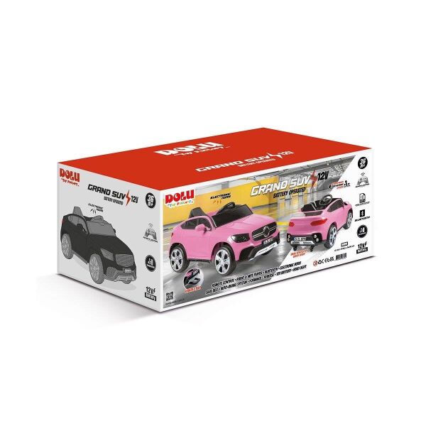 DOLU-8398 GRAND SUV PEMBE 12 V KUMANDALI AKULU ARABA 1