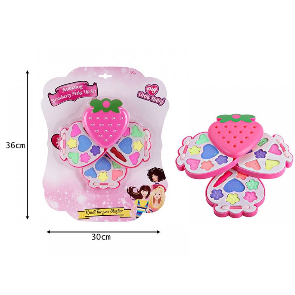 LMN-LMN067 CILEK KARTELA UCLU MAKYAJ SETI 48