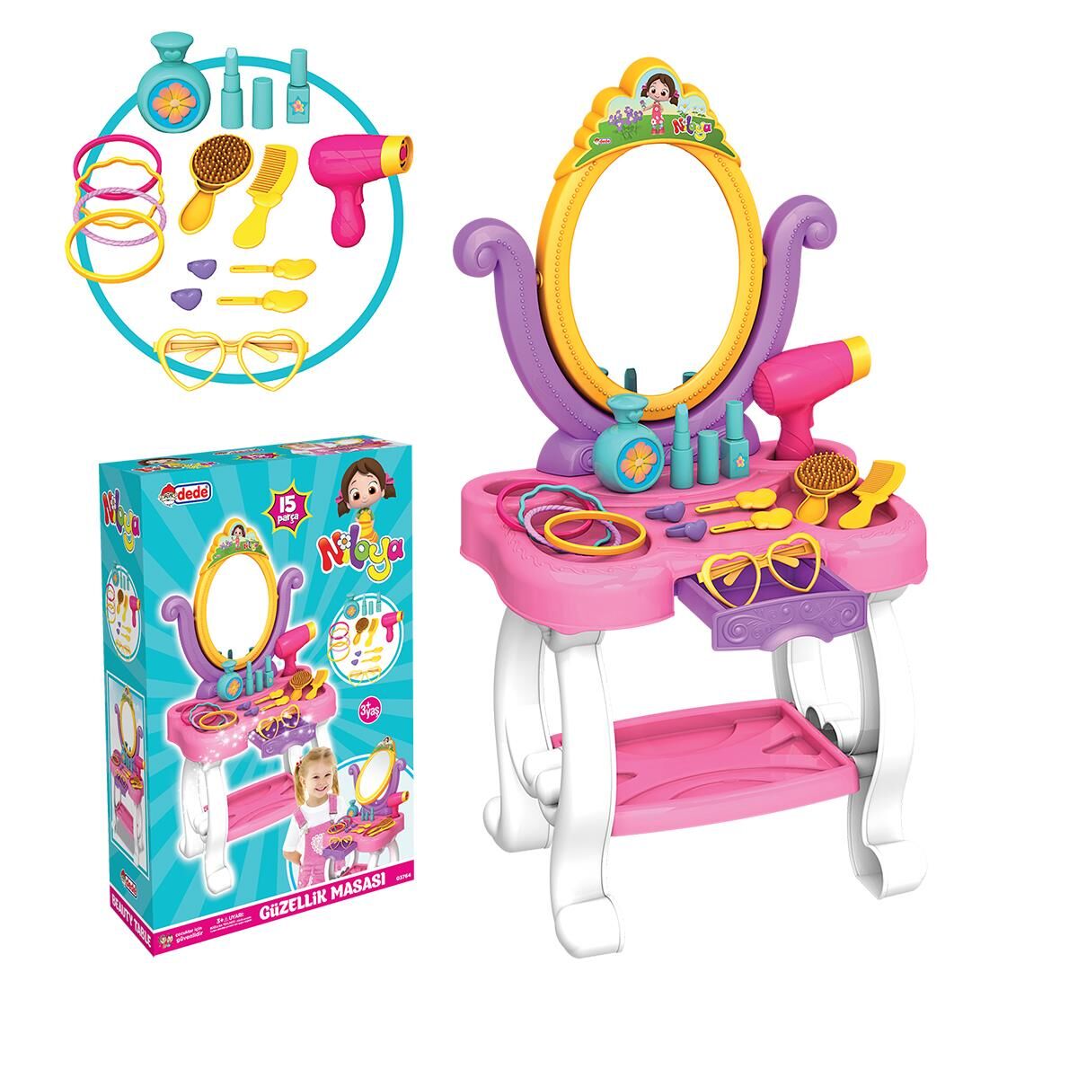 FEN-03764 NILOYA GUZELLIK MASASI 8