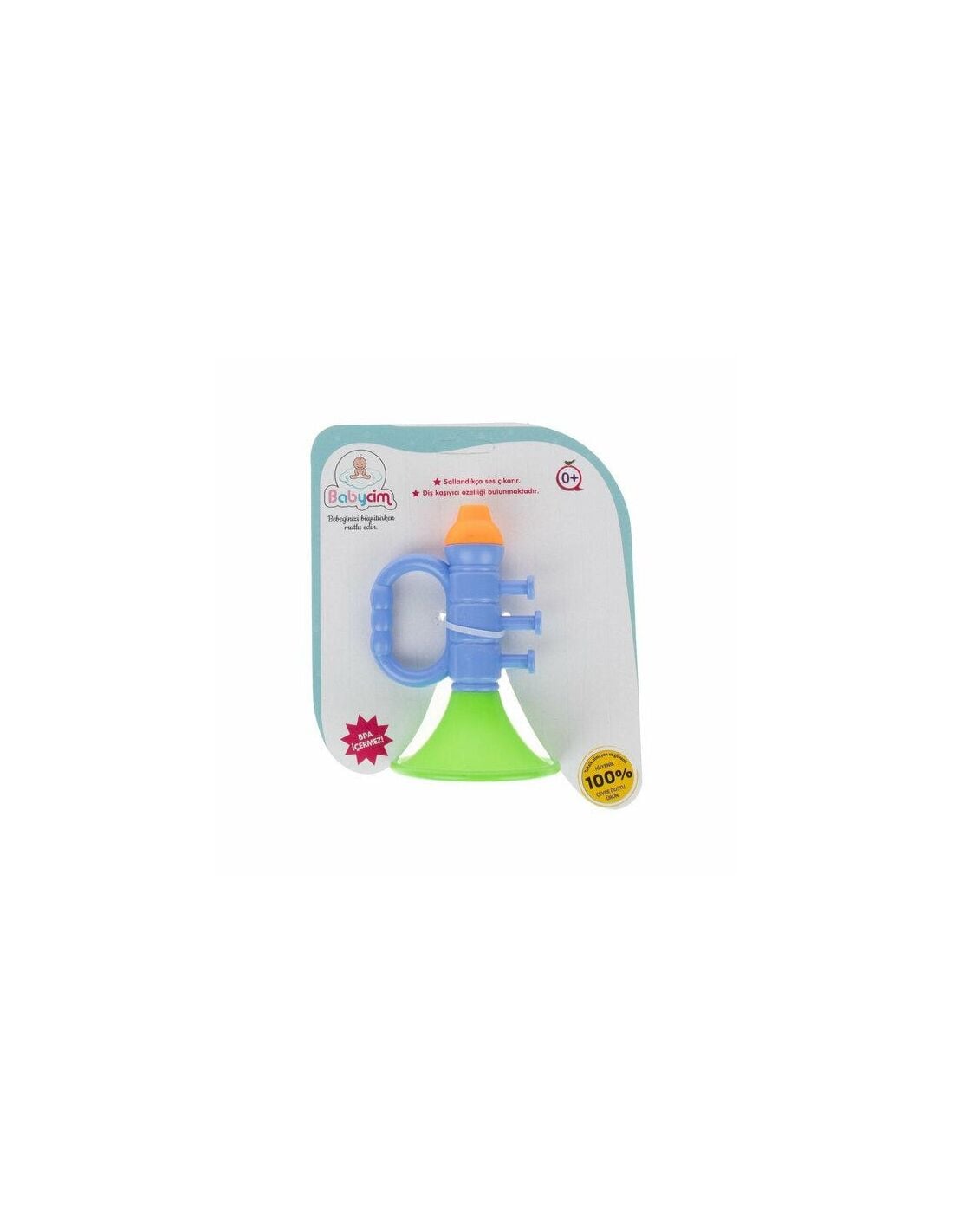 BIR-URT038-007 BABYCIM TRAMPET SESLI CINGIRAK 36