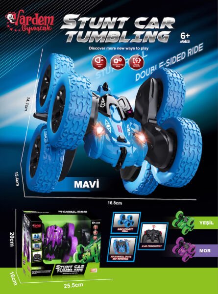 VAR-HG6-03 UK FF SARJLI 2.4G 6 TEKER AKROBAT 18