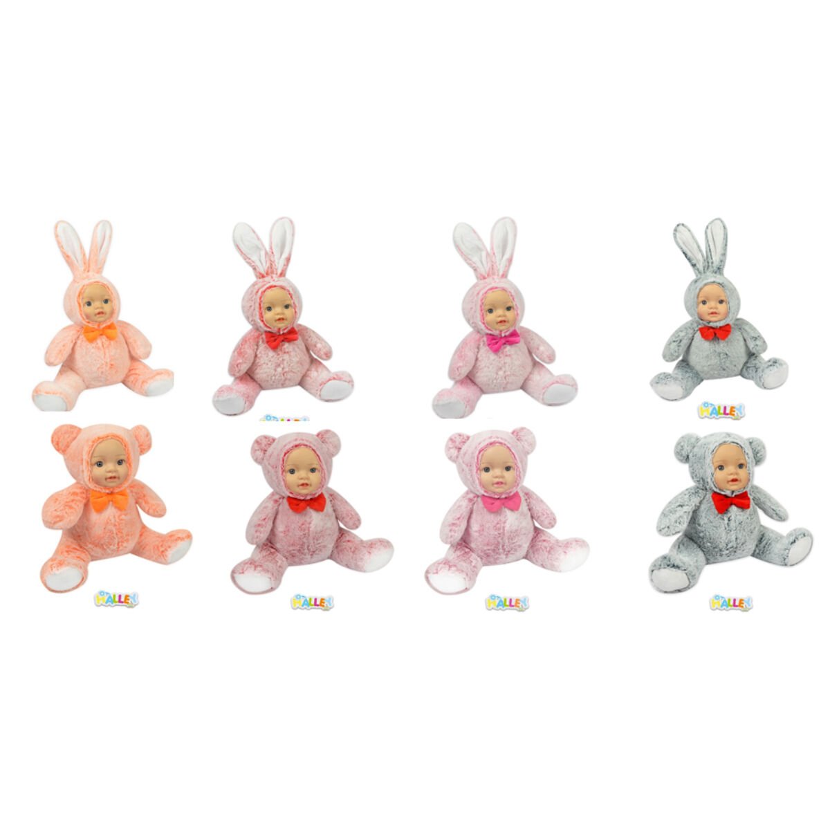 HAL-PL62701 30 CM BEBEK YUZLU HAYVANLAR 72