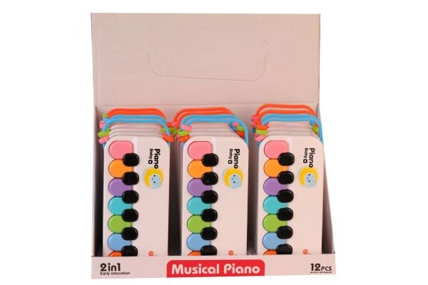 BIR-8881-1B DISPLAYDE RENKLI BEYAZ PIANO 144