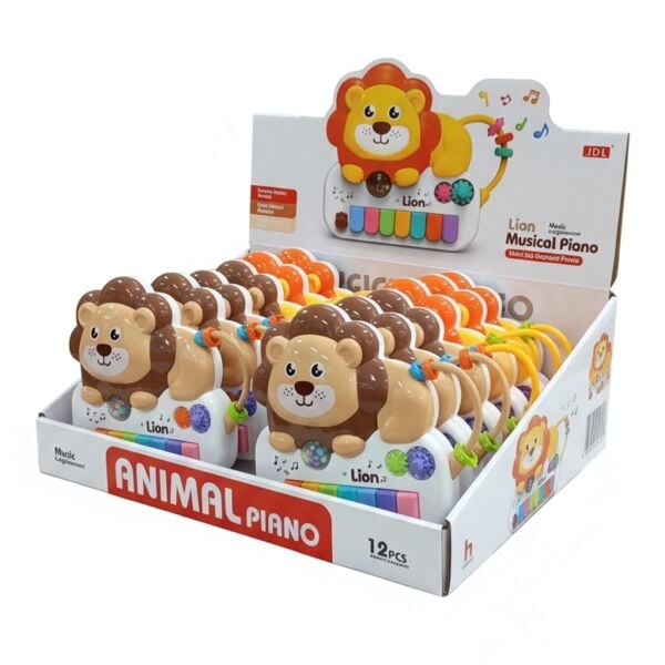 BIR-8893-1B RENKLI ASLANLI CINGIRAK PIANO 108